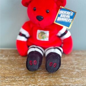 Red Plush Toy Chicago BlackHawks NFL